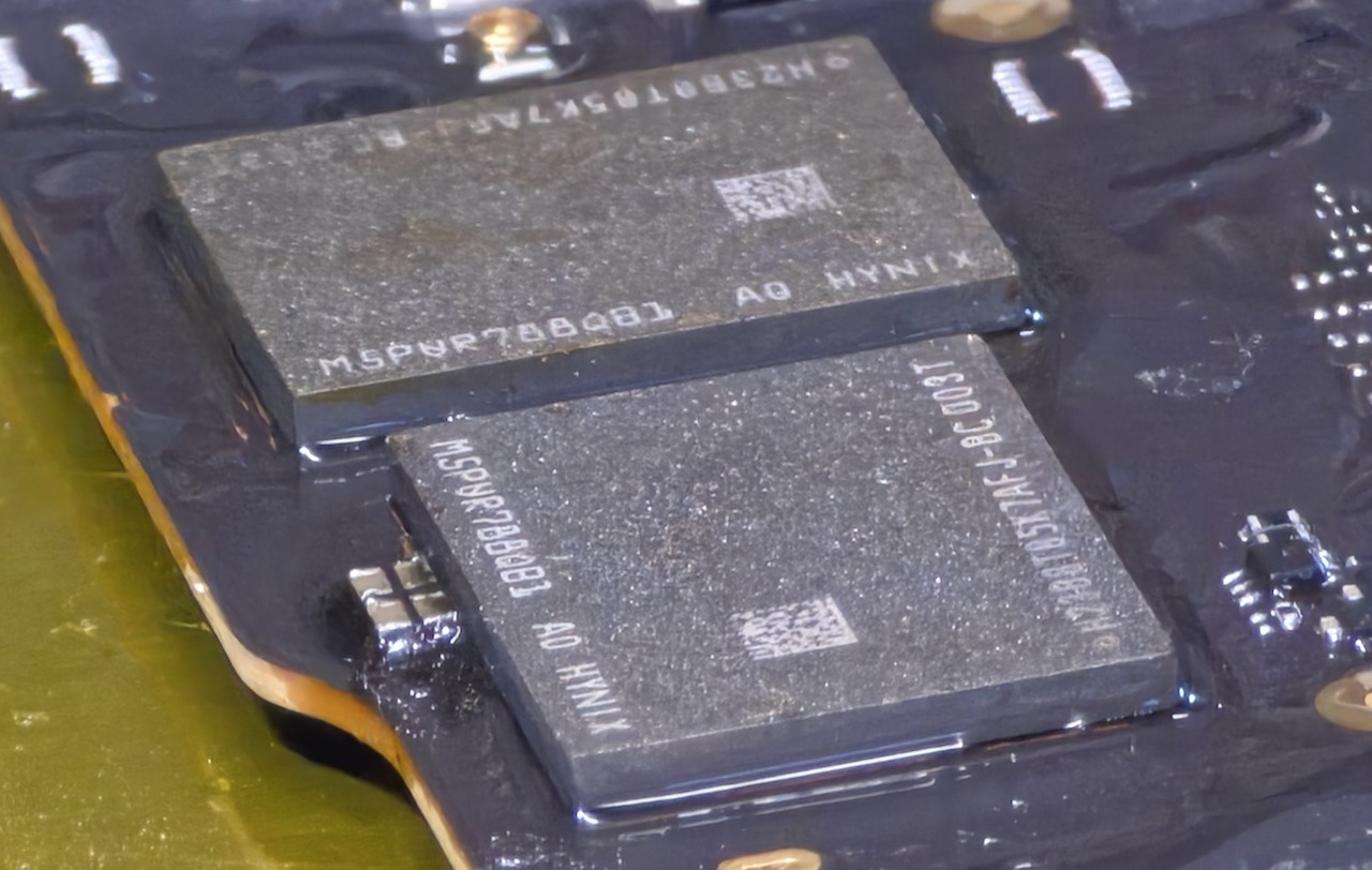 Freshly installed NANDs